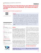 Khảo sát tác động của chủng Helicobacter pylori DN18 phân lập tại Việt Nam lên sự hoạt hóa con đường NF-KB và H2AX trên dòng tế bào AGS