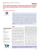 Khảo sát thành phần phiêu sinh động vật và chất lượng nước mặt ở một số điểm xung quanh khu vực nuôi trồng thủy sản ở tỉnh Bến Tre