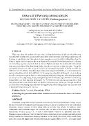 Khảo sát tiềm năng kháng khuẩn từ cao chiết lá cây ổi (psidium guajava L)