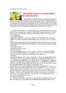 Kỹ thuật chăm sóc và bón phân cho cây hoa mai