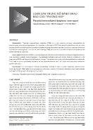 Loạn sản trung mô bánh nhau: Báo cáo trường hợp