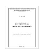 Luận án Điệu thức năm âm trong dân ca người Việt