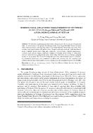 Morphological and acoustic characteristics of two species of the genus occidozyga kuhn and van hasselt, 1822 (anura: dicroglossidae) in Viet Nam