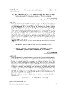 Mức độ trí tuệ cảm xúc của sinh viên Đại học điều dưỡng chính quy trường Đại học điều dưỡng Nam Định