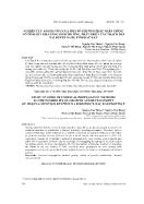 Nghiên cứu ảnh hưởng của một số phương pháp nhân giống vô tính đến khả năng sinh trưởng, phát triển cây thạch đen tại huyện Na Rì, tỉnh Bắc Kạn