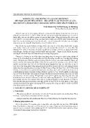 Nghiên cứu ảnh hưởng của quặng bentonit đến một số chỉ tiêu sinh lí – hóa sinh và sự tích lũy Cu của rau dền đỏ (amaranthus tricolor) trồng trên đất ô nhiễm Cu