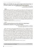 Nghiên cứu đặc điểm lâm sàng, cận lâm sàng và một số yếu tố nguy cơ của bệnh u nguyên bào nuôi tại bệnh viện Trương ương Huế
