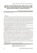 Nghiên cứu đặc điểm lâm sàng, phim cắt lớp vi tính hình nón và đánh giá kết quả cấy ghép Implant trên bệnh nhân mất răng có nâng xoang kín