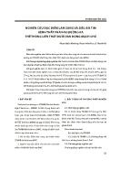 Nghiên cứu đặc điểm lâm sàng và siêu âm tim bệnh thất phải hai đường ra thể thông liên thất dưới van động mạch chủ