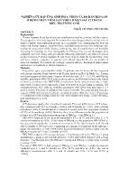 Nghiên cứu đáp ứng sinh hóa, virus và độ đàn hồi gan ở bệnh nhân viêm gan virus B mạn sau 12 tháng điều trị Entecavir