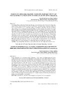 Nghiên cứu hình thái, giải phẫu và phương pháp khử trùng tạo mẫu sạch phục vụ nhân giống in vitro cây dương đồng adinandra sp