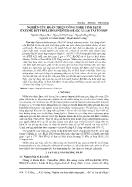 Nghiên cứu hoàn thiện công nghệ tinh sạch enzyme butyrylcholinesterase (EC 3.1.1.8) tái tổ hợp