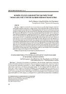 Nghiên cứu rối loạn nhịp tim sau phẫu thuật thông liên thất ở trẻ em tại bệnh viện Nhi trung ương