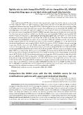 Nghiên cứu so sánh thang điểm PNED với các thang điểm GB, AIMS65 trong phân tầng nguy cơ các bệnh nhân xuất huyết tiêu hóa trên