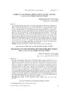 Nghiên cứu tái sinh đa chồi in vitro ở cây đậu nho nhe