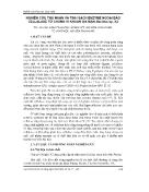 Nghiên cứu thu nhận và tinh sạch enzyme ngoại bào cellulase từ chủng vi khuẩn ưa mặn bacillus sp X2