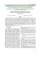 Nghiên cứu thức ăn nuôi sâu non hỗ trợ quy trình sản xuất ruồi đục quả (bactrocera dorsalis hendel) quy mô lớn
