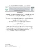 Nghiên cứu tổng hợp 1-Benzyl-4-phenyl-1H-1,2,3-triazole dựa vào phản ứng Click sử dụng xúc tác [Cu(CH₃CN)₄]PF₆