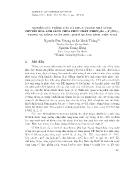 Nghiên cứu trồng cây cà chua trong nhà màng chuyển hóa ánh sáng chứa phức chất (PHEN)₂Eu1−xYx(NO₃)₃ trong vụ đông xuân 2009 - 2010 ở Quảng Bình, Việt Nam