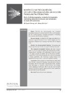 Nghiên cứu vai trò của siêu âm, cắt lớp vi tính đánh giá xâm lấn và di căn trong ung thư tế bào thận