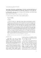 Phân lập, sàng lọc hoạt tính kháng khuẩn và định danh các chủng vi nấm được phân lập từ trầm tích biển của vùng Thanh Lân, Cô Tô, Việt Nam