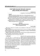 Phát triển vòng đầu trẻ được chăm sóc bằng phương pháp Kangaroo