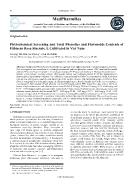 Phytochemical screening and total phenolics and flavonoids contents of hibiscus rosa sinensis. L cultivated in Viet Nam