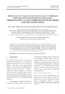 Prediction of stability constants for cu2+ complexes with organic fluorescent ligands using thermodynamic cycle in combination with dft theory and smd solvent model