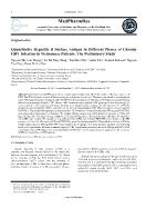 Quantitative hepatitis B surface antigen in different phases of chronic HBV infection in Vietnamese patients: The preliminary study