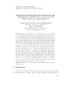 Relations between drought-resistance and chlorophyll content of 25 local upland rice cultivals (oryza sativa L)
