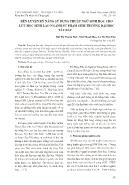 Rèn luyện kỹ năng sử dụng thuật ngữ sinh học cho lưu học sinh lào ngành sư phạm sinh trường Đại học Tây Bắc