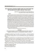 Rối loạn đông cầm máu ở bệnh nhân sau phẫu thuật tim mở tim bẩm sinh tại bệnh viện Nhi trung ương