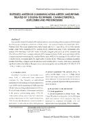 Ruptured anterior communicating artery aneurysms treated by coiling technique: Characteristics, outcomes and prognosises