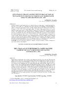 Situation of chronic obstructive pulmonary disease management in thai nguyen hospital of tuberculosis and lung diseases phase 2014 - 2018