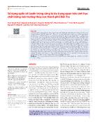 Sử dụng quần xã tuyến trùng sống tự do trong quan trắc sinh học chất lượng môi trường thủy vực thành phố Bến Tre