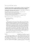 Sử dụng vùng ITS-rDNA và gen MATK để xác định loài sâm thuộc chi sâm (Panax) ở vùng núi Phu Xai Lai Leng, Kỳ Sơn, Nghệ An