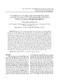 Tác động của các điều kiện sóng đến đặc điểm vận chuyển bùn cát và biến động địa hình đáy vùng cửa sông ven biển Hải Phòng