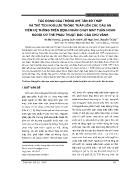 Tác động của thông khí tần số thấp và thể tích khí lưu thông thấp lên các dấu ấn viêm hệ thống trên bệnh nhân chjay máy tuần hoàn ngoài cơ thể phẫu thuật bắc cầu chủ vành