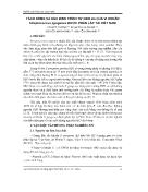 Tách dòng và xác định trình tự gen slo của vi khuẩn streptococcus pyogenes được phân lập tại Việt Nam