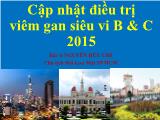 Tài liệu Cập nhật điều trị viêm gan siêu vi B và C 2015