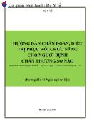 Tài liệu Hướng dẫn chẩn đoán, điều trị phục hồi chức năng cho người bệnh chấn thương sọ não