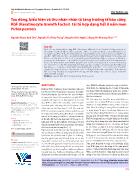 Tạo dòng, biểu hiện và thu nhận nhân tố tăng trưởng tế bào sừng KGF (Keratinocyte Growth Factor) tái tổ hợp dạng tiết ở nấm men Pichia pastoris