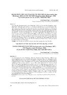 Thành phần thức ăn của loài cóc mày phê brachytarsophrys feae (boulenger, 1887) và cóc mắt bên megophrys major (boulenger, 1908) tại vườn quốc gia Xuân Sơn, tỉnh Phú Thọ