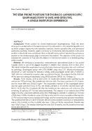 The semi-Prone position for thoraco-laparoscopic esophagectomy is safe and effective: A single institution experience