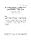 The status of southern white - Cheeked gibbon (nomascus siki) in Truong Son key biodiversity area