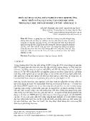 Thiết kế hoạt động trải nghiệm theo định hướng phát triển năng lực sáng tạo cho học sinh trong dạy học phần sinh học cơ thể - Sinh học 11
