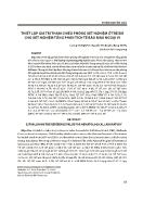Thiết lập giá trị tham chiếu phòng xét nghiệm ở trẻ em cho xét nghiệm tổng phân tích tế bào máu ngoại vi