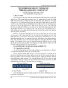 Thử nghiệm khả năng ức chế nấm sợi trên kính quang học của Bioxit Ait