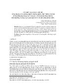 Tổ chức dạy học chủ đề “Ứng dụng của dòng điện trong điều trị” môn Lí sinh ở trường Đại học Kỹ thuật y tế Hải Dương nhằm bồi dưỡng năng lực giải quyết vấn đề cho sinh viên