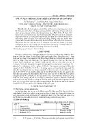 Tối ưu quy trình tách chiết Saponin từ quả bồ hòn